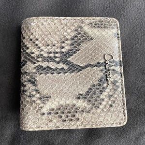 Snake skin wallet